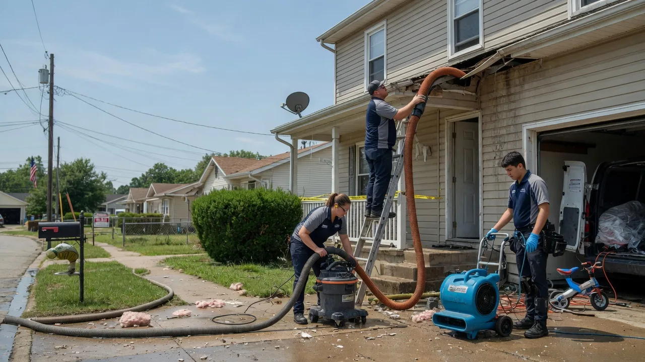 Water Damage Restoration in Sublette, IL near me
